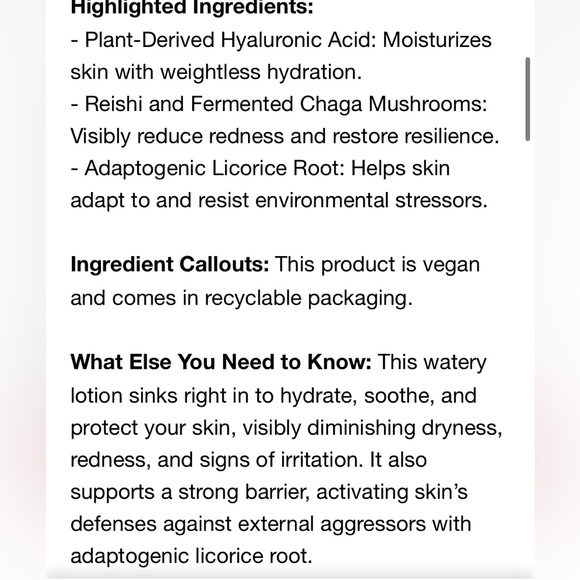 Mega-mushroom relief & resilience soothing lotion - Picture 11 of 12